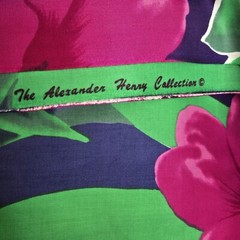 Alexander Henry Collection Fabric Vibrant Tropical Hawaiian Print 3 yards Floral