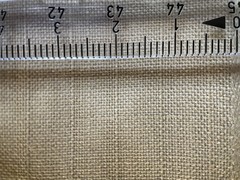 Priestley’s Vintage Tan Shadow Stripe Mohair & Wool English Suiting 2.8m 260g/m