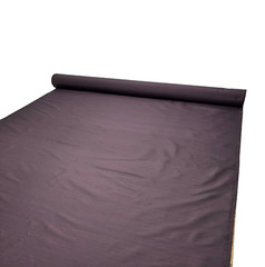 DUPIONI SOLID AUBERGINE PURPLE 100% SILK MULTIPURPOSE FABRIC BY YARD 54″W