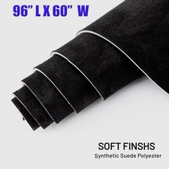 96″x60″ Suede Headliner Fabric Foam Backed for Car Roof Liner Upholstery Repair