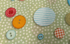 BAUM TEXTILES – LITTLE WONDERS #NK28738-BUTTONS – 1 YARD