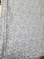 2.50 Yards Blue Paisley Swirl 100% Cotton Signiture Classics Oakhurst