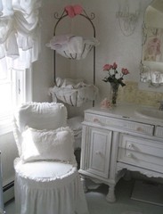Rachel Ashwell Shabby Chic Couture White “ Cottage” Linen 56” Wide Newest Fabric