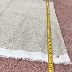 Richloom Solarium Outdoor Fabric Remnant Lot Botanical Palm Leaf Solid 6+ Yds