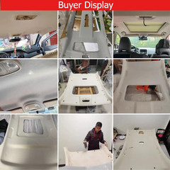 Headliner Fabric with Foam Backing for Car Ceiling Fabric Repair