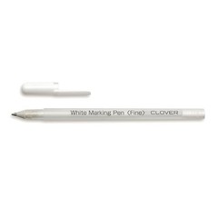 Clover White Marking Fine Pen (517) 1 Count (Pack of 1),