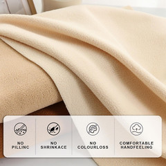 20PCS Knitted Polar Fleece Fabric 20”x40” for Sewing & Crafts