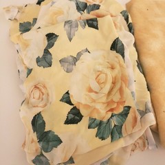 Fabric Scraps For Craft Varies of Sizes n Fabric Types – Theme Yellow 13oz