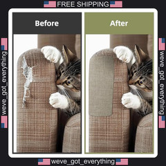 2 Pack Self-Adhesive Linen Fabric Patches for Sofa and Car Repair