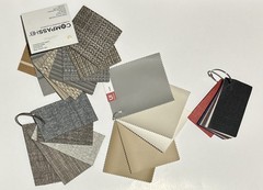 Fabric Pieces/Sample Size Swatches Mixed lot Sensory Texture Craft Project