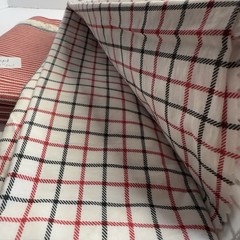 Red and Black 3 Coordinate Alabama Red and Black and White Cotton/ Denim Fabrics