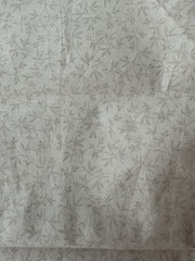 Beige Patterned Cotton Fabric ~ 2 Yard Cut