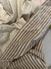 VTG Beacon Hill Silk Velvet & Velvet Stripe Combo REM. 97″x44″ $230-$248 retail