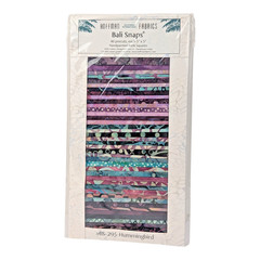Bali Snaps Hoffman Fabric 40 Handpainted Batik 5” Squares BS-295 Hummingbird New
