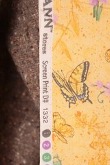 2.0+ Yards 3 Pieces Jo-Ann Fabric Elizabeth’s Garden Butterflies Flowers Yellow