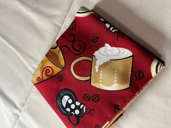 Coffee Themed 6 FQ Bundle 100% Cotton Coffee Beans Espresso Dots NEW