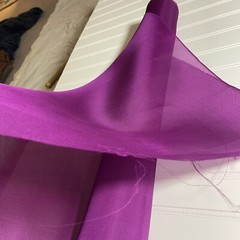 SILK Purple, FABRIC 6 Yards x 22 Inches Wide or 216 Inches x 22 Inches Wide