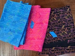 Giucy Giuce Art Deco Glo bundle 7 yards 13 inches lot fabric geometric