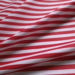 Red White Candy Stripe Red and White Poly Cotton Fabric 58″ By The Yard