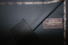 100% CASHMERE COATING FABRIC IN “Black/White Herringbone MADE IN SCOTLAND 3.75 m