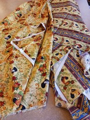 Vintage Fabri-Quilt Provence Rooster Fabric Design 8484 8488 French Country BTY