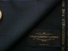 Vitale Barberis Canonico SUPER 110’S WOOL SUITING FABRIC MADE IN ITALY = 3.4 m.