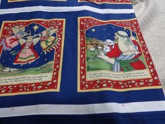 FABRIC TRADITIONS The Christmas Lamb Susan Winget Book Panel 46 x 36 inches