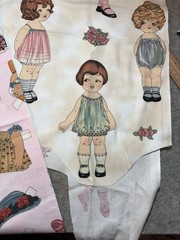 Windham Fabrics Presents Paper Dolls #28117 2 pieces dolls and dresses