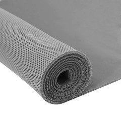 Grey Stereo Mesh Fabric Cloth Replacement For Speaker Grill Repair 60×80 In