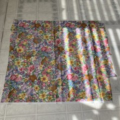 Fat Quarter plus EASTER cotton fabric Daffodils Tulips pink green yellow