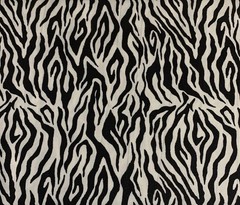 Zebra Print Black & White Fabric“ The Wild Side” Dan Morris & Robert Kaufman BTY