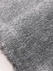 Holly Hunt/Great Plains Spindrift, Perfect Gray, 12yrds, Mix Of Yearns&Textures