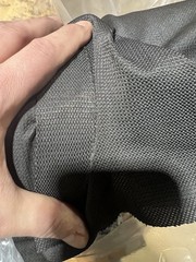Black Sport Mesh Clothing Pocket Netting by Yard, 60” Wide MADE IN THE USA R7024