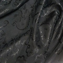 150cm Dragon Jacquard Brocade Fabric Damask Silk for Hanbok Cheongsam DIY Sewing