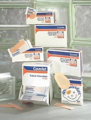 1″ X 3″ Coverlet Latex-Free Fabric Strip