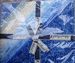 Island Batik HONEY BLUE Batiks Cotton Pack 42 10″ squares 20 Fabrics NIP