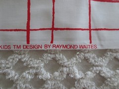 3699. 1983 Waites PLAYGROUND Home Decor, Quilting COTTON FABRIC-44″x2-7/8 yds.