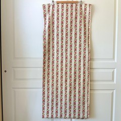 Marcus Brothers Faye Burgos Rose Floral Stripe Cotton Fabric BTY x 43″