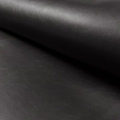 1m x 1.35m Faux Leather Stretch Smooth Gloss Black