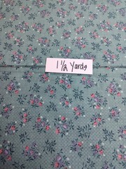 6 Different Cotton Fabric Pieces For A Total Of 10+ Yards Of Quality Fabrics