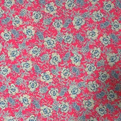 Lilly Pulitzer Cotton Poplin Fabric Roxie Pink Wave N Sea 36″ X 57″