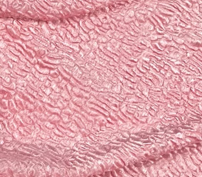 Pink Texture Velvet Fabruc 45” Width Sold By The Yard
