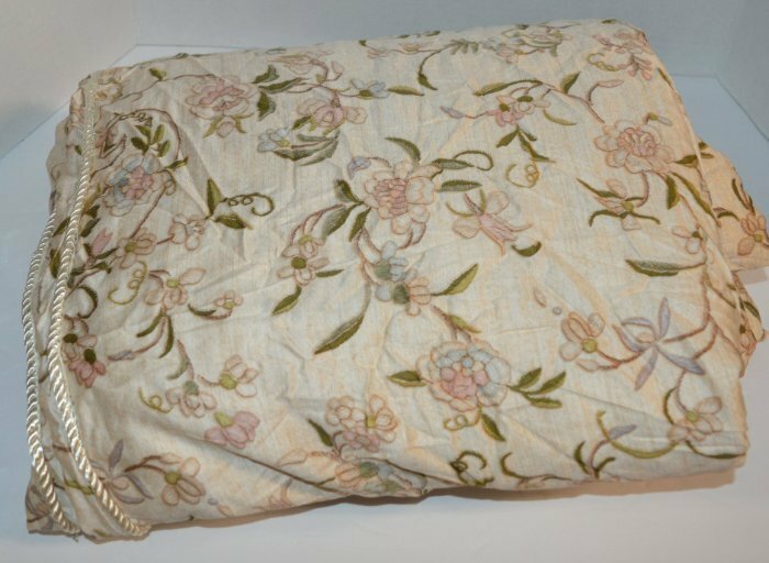 RALPH LAUREN Romantic Traveler Floral Unfinished Duvet Comforter FABRIC Italian