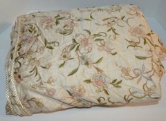 RALPH LAUREN Romantic Traveler Floral Unfinished Duvet Comforter FABRIC Italian