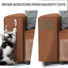Sofa Fabric Repair Patch, 6 Piece Microfiber Patches, Self Adhesive Fabric Sofa