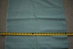 By 1/2 Yd, Vintage, Green & Red Calico on White Quilt Cotton, Marcus, N6443