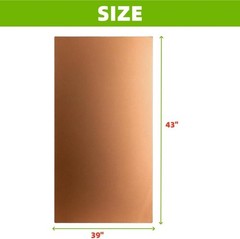 Signal-Reducing Copper Faraday Fabric 39″x43″ – Machine Washable & Versatile