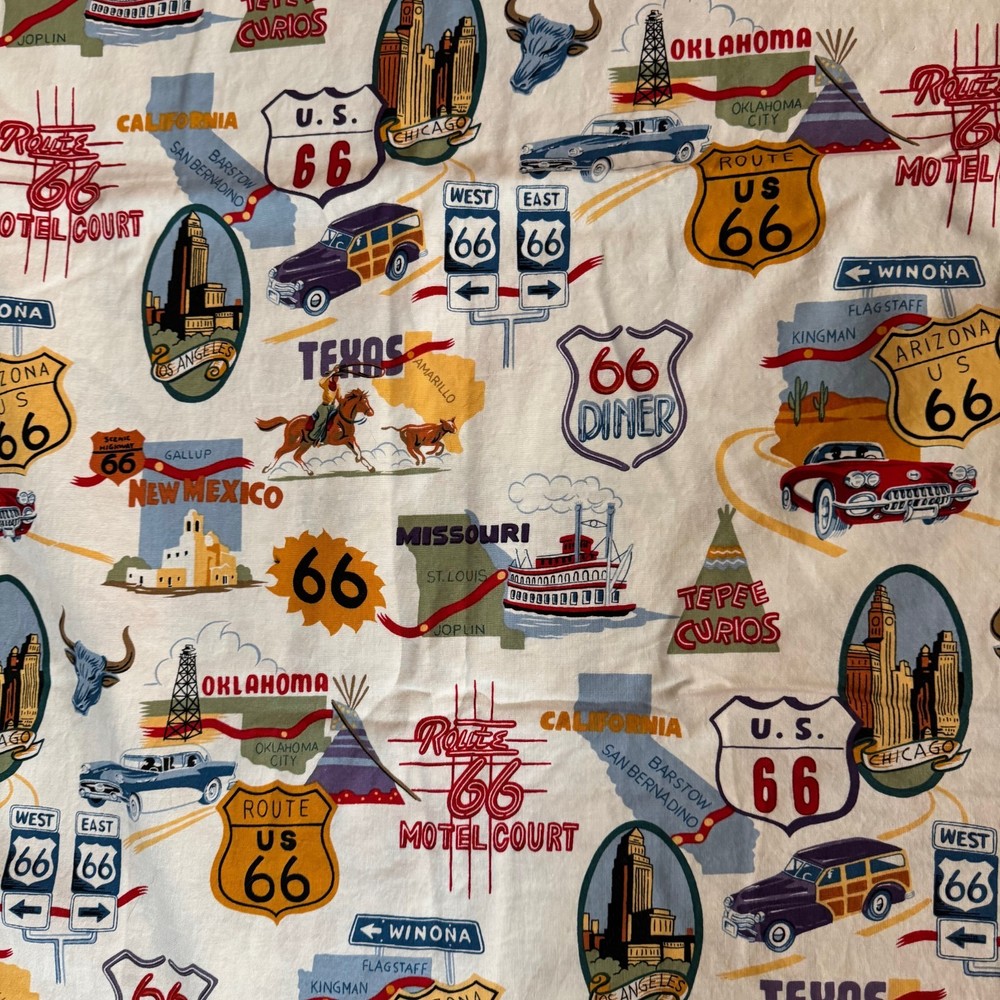“Route 66” Fabric by The Alexander Henry Fabrics Collection 2002
