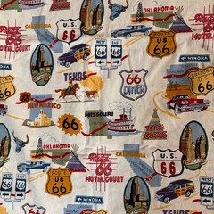 “Route 66” Fabric by The Alexander Henry Fabrics Collection 2002