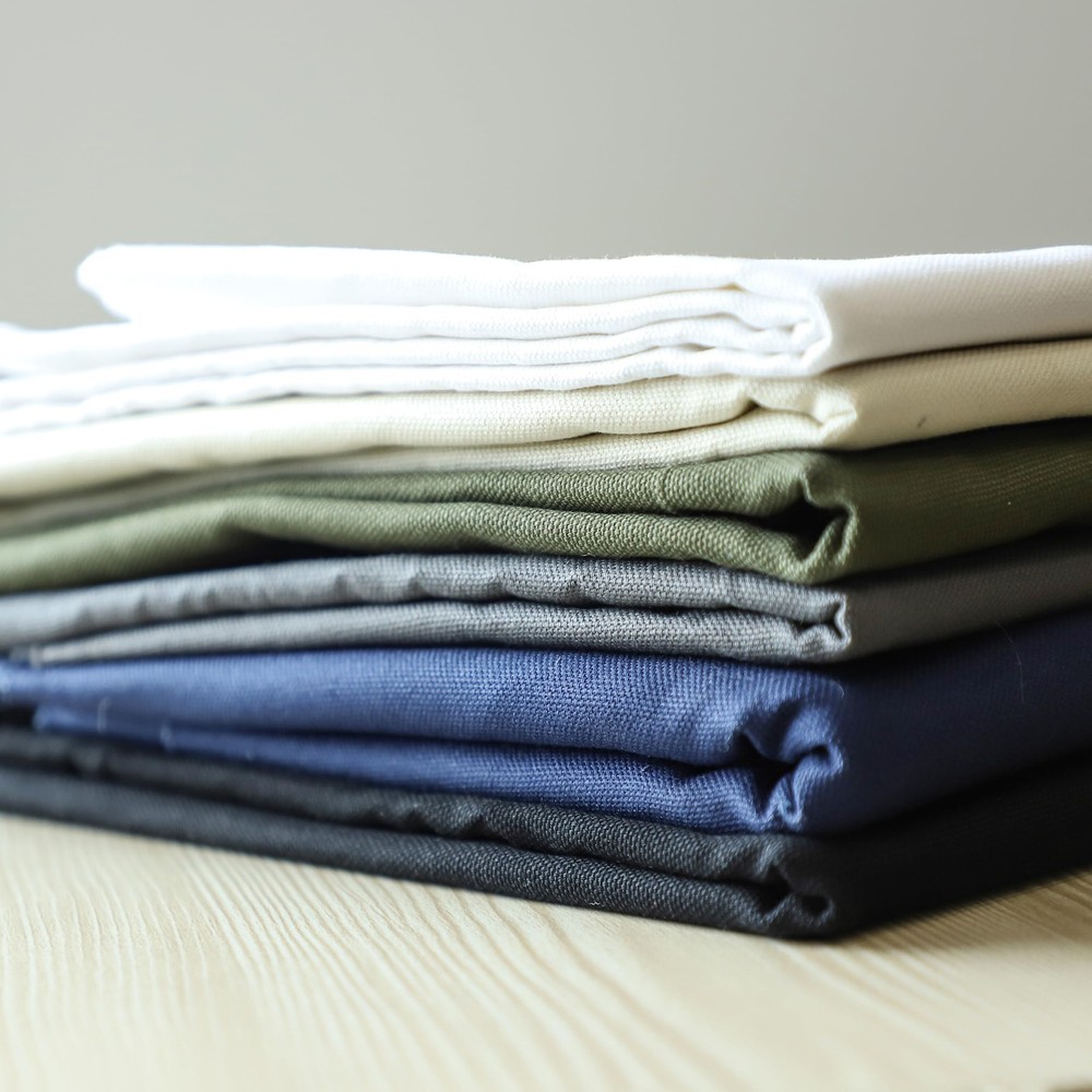 Simple&Opulence 10oz 59″ 100% Cotton Canvas Fabric By Yard Nature Duck Grey DIY